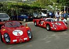 Alfa Romeo Tipo 33/2 von Gregor Fisken (Targa Florio
> Revival 2000)<br>Ehemals Meisterschaftswagen von M.Weber 1969.